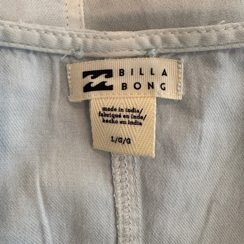 Billabong Beach Cruiser Jumpsuit Size Large - Picture 11 of 14